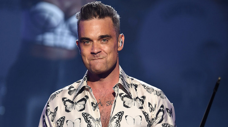 Robbie Williams megszívta/ Fotó:Northfoto
