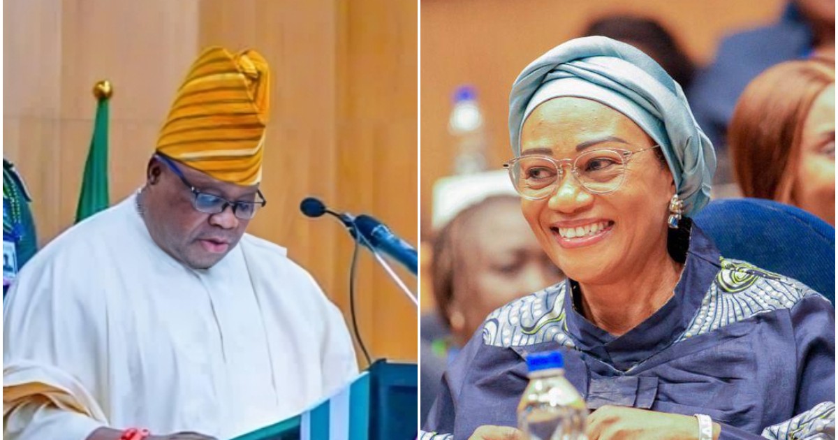 Gov Adeleke moment First Lady Oluremi Tinubu saved him from blackmail - Vimarsana News