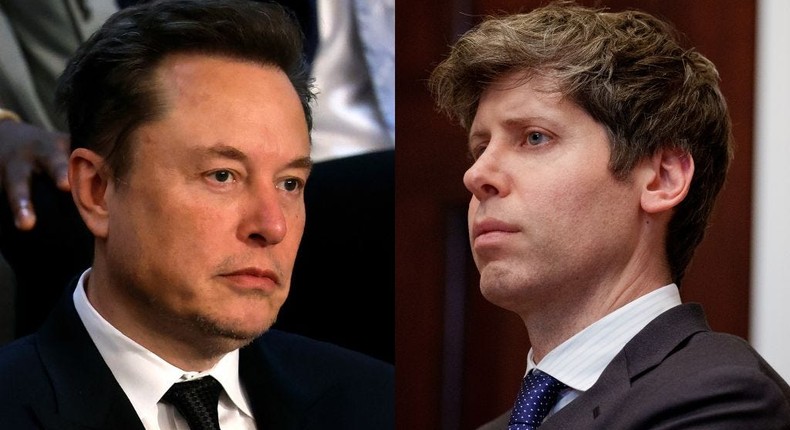 I genuinely respect your accomplishments and think you are the most inspiring entrepreneur of our time, OpenAI CEO Sam Altman wrote in an X post to Elon Musk.Anna Moneymaker via Getty Images;  Andrew Harnik via Getty Images