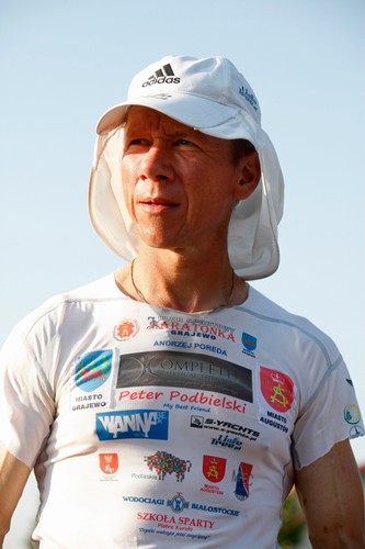 Piotr Kuryło w drodze do Aten