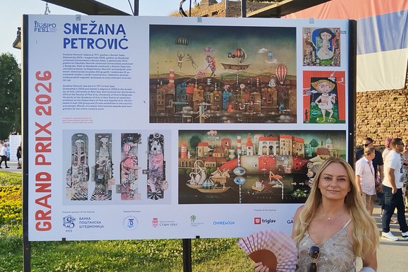 Snežana Petrović osvojila prvu nagradu na Festivalu ilustracije u Beogradu: Priznanje u konkurenciji najboljih umetnika iz celog sveta