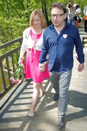 Monika Richardson i Zbigniew Zamachowski