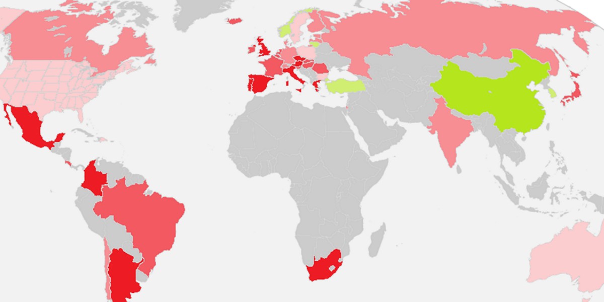 W skali lat 2020-2021 według OECD mamy sobie poradzić tak jak Australia i USA. Pandemię mamy nadrobić na początku 2022 roku. W porównaniu z prognozami czerwcowymi OECD przyznało, że bardziej niż odnośnie Polski myliło się tylko w przypadku czterech krajów.