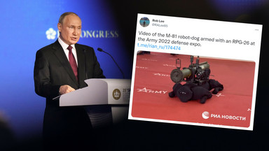 Rosja pochwaliła się bojowym robo-psem. Możesz go kupić na AliExpress [WIDEO]