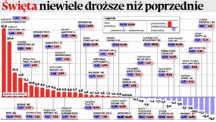 Święta niewiele droższe niż rok temu. Co podrożeje, co będzie tańsze? (INFOGRAFIKA)