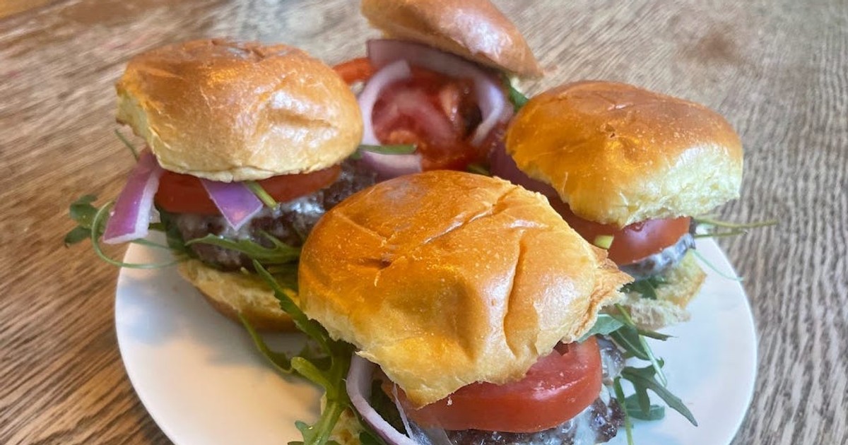 I made slider recipes from Eddie Jackson, Bobby Flay, and Ina Garten