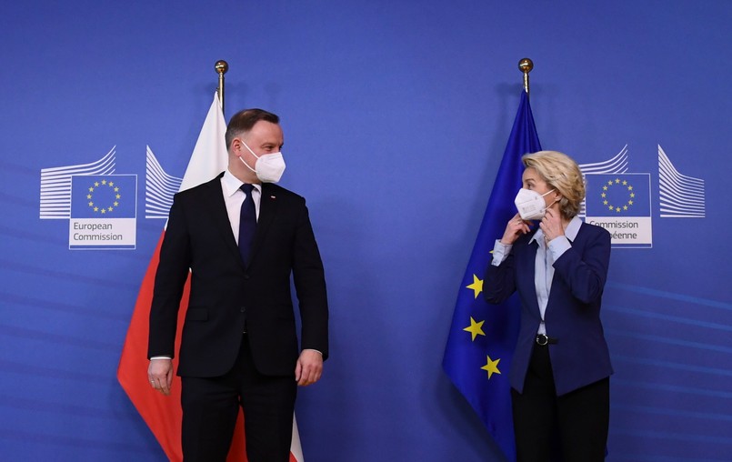 Ursula von der Leyen zażądała konkretów w sprawie zmian w wymiarze sprawiedliwości