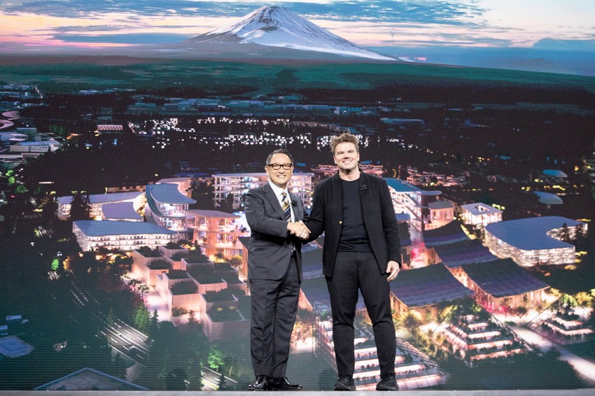Akio Tojoda i Bjarke Ingels