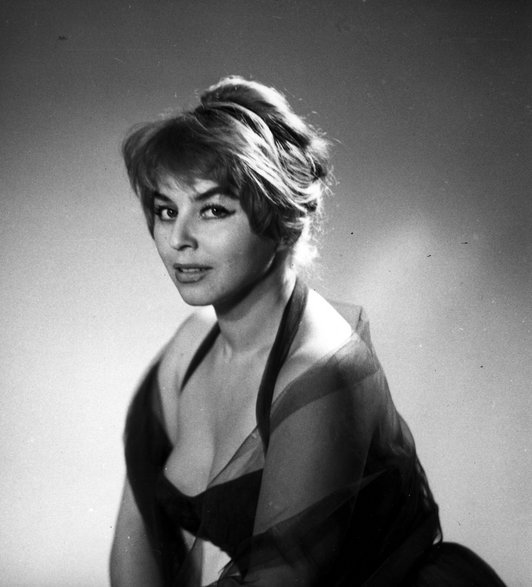Kalina Jędrusik w 1960 r.