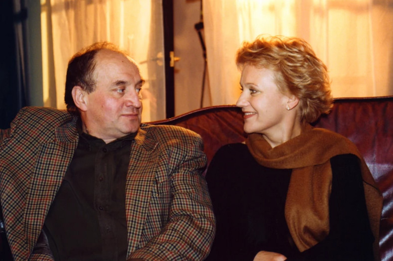 Krzysztof Zaleski i Maria Pakulnis w 2001 r.