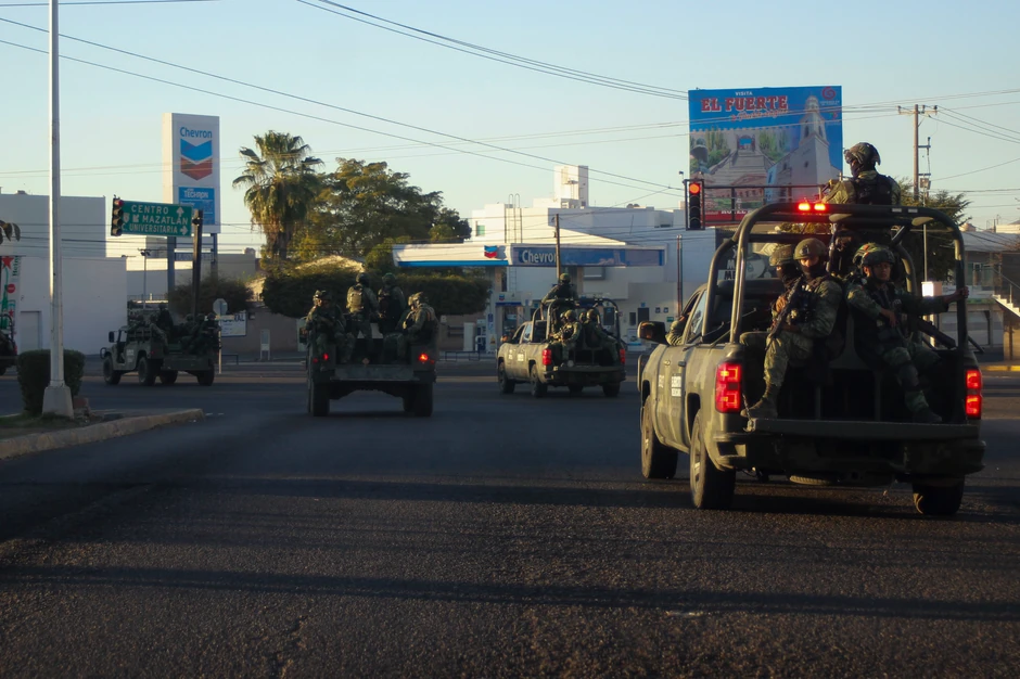 Meksička policija tokom hapšenja El Čapovog sina