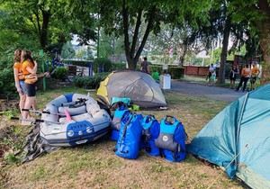Veslaju Južnom Moravom kako bi pomogli deci oboleloj od raka