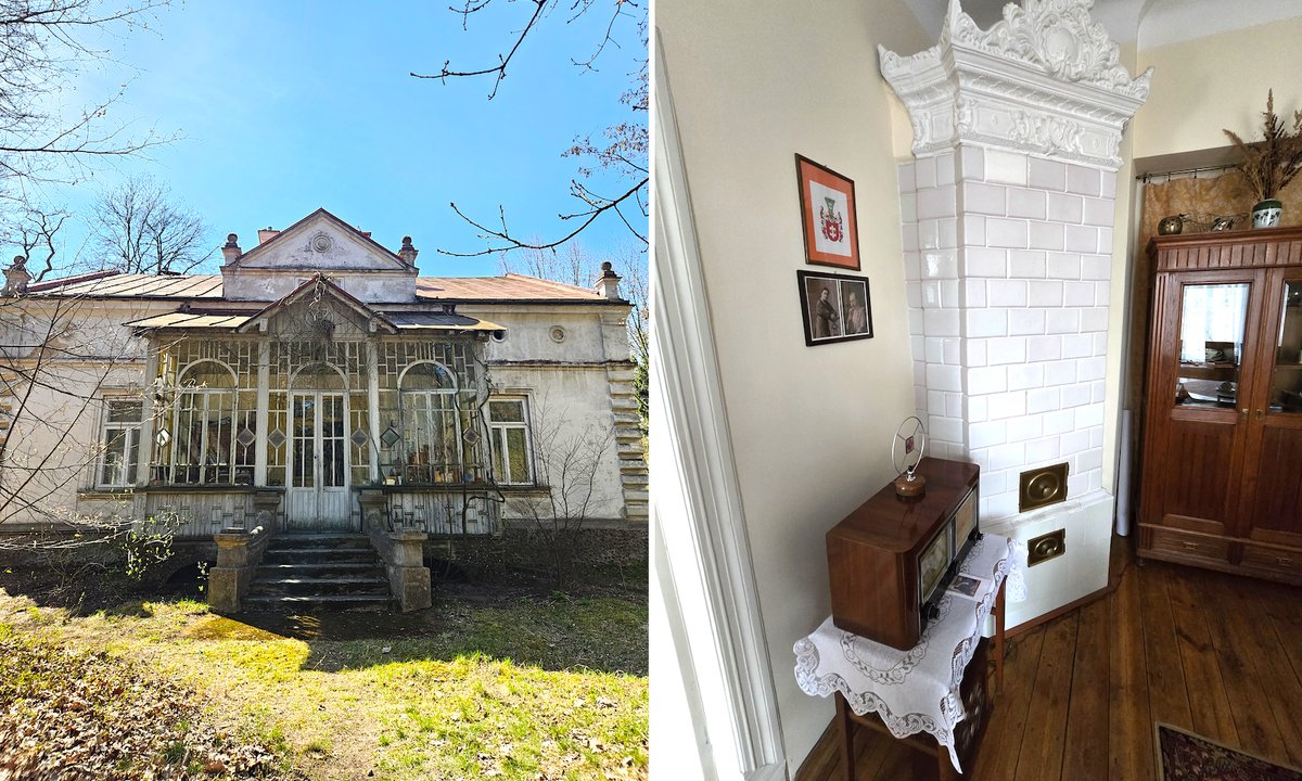 Kupili stary dwór za cenę średniego mieszkania w stolicy. "Ideał"