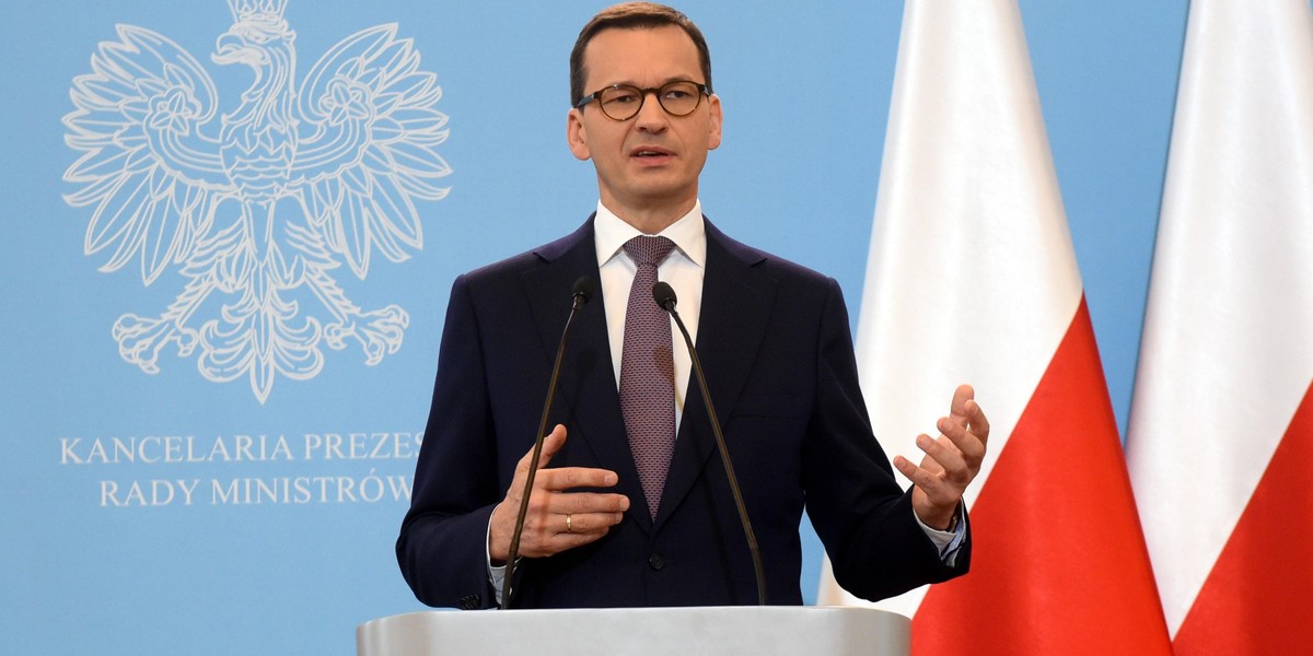 Premier Mateusz Morawiecki