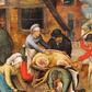 Pieter Brueghel świnia rzeź średniowiecze