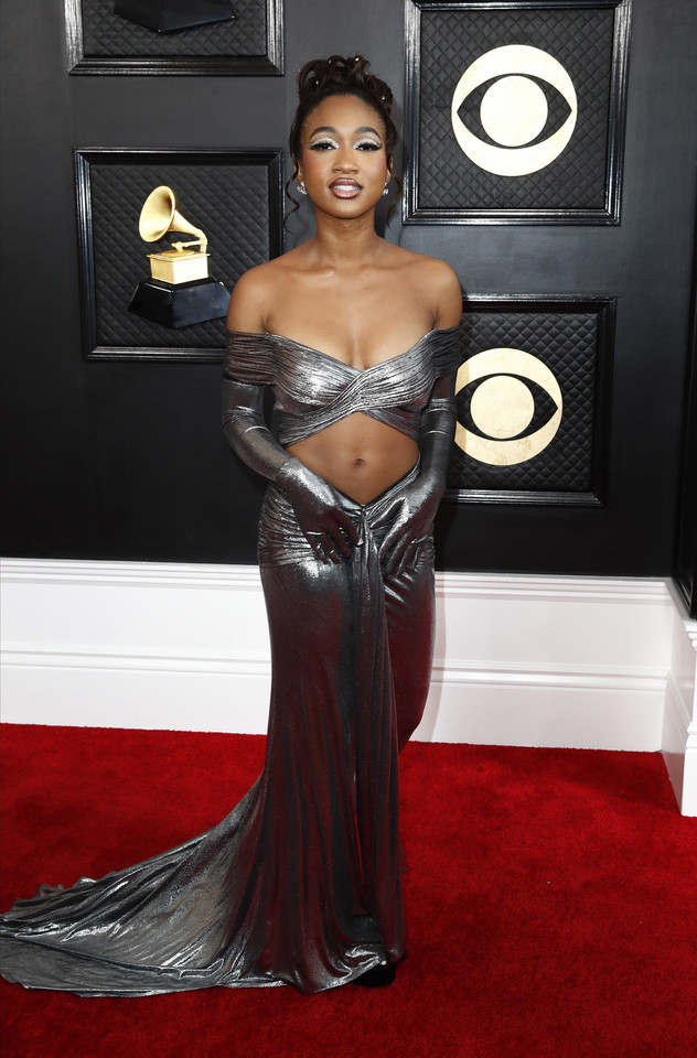 Nija Charles na rozdaniu nagród Grammy