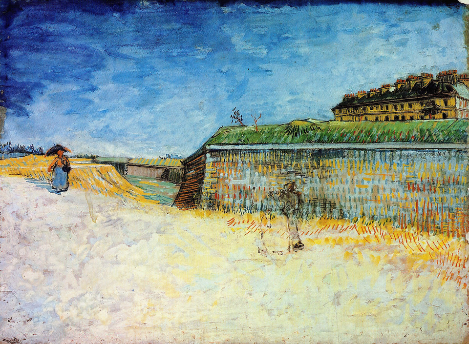 Słynne kradzieże dzieł sztuki: "Fortyfikacje Paryża z domami" Vincenta van Gogha