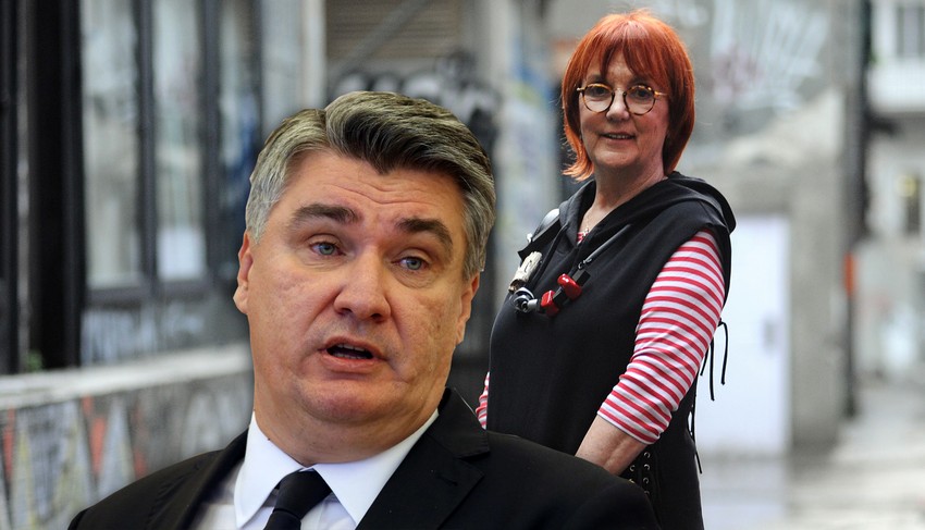 Vedrana Rudan i Zoran Milanović