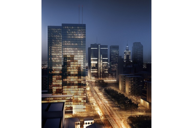 Wieżowiec Mennicy Polskiej<br>
Wysokość: <b>130 m</b><br>
Deweloper: <b>Mennica Polska</b><br>
Status: <b>planowany</b><br>
<br>
Mennica Polska planuje wybudowanie przy ulicy Prostej całego kompleksu budynków wraz z 31-kondygnacyjnym biurowcem. Budowa wieżowca może ruszyć w tym lub przyszłym roku. Mennica na swojej stronie podaje, że inwestycja będzie spełniać standardy LEED Gold, czyli certyfikatu przyznawanego 'zielonym budynkom'.