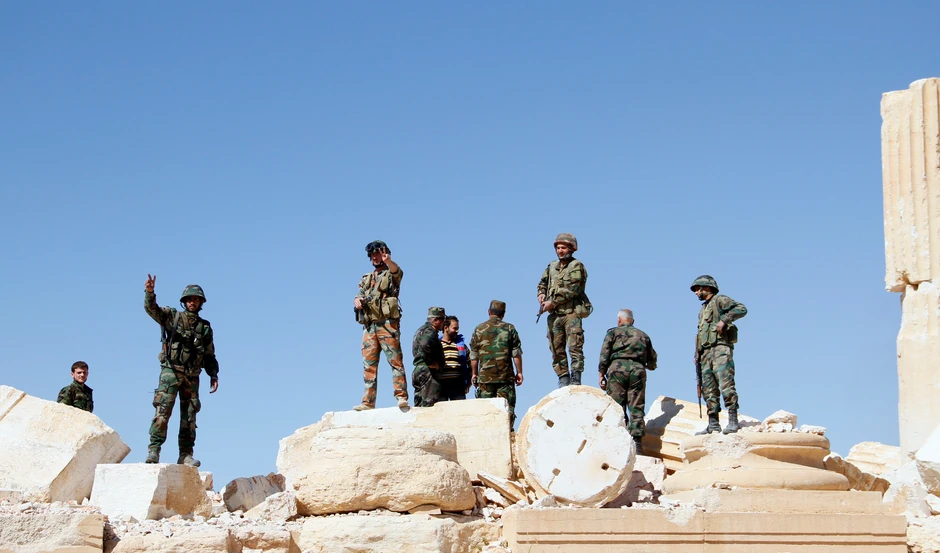 Sirijska vojska u Palmiri