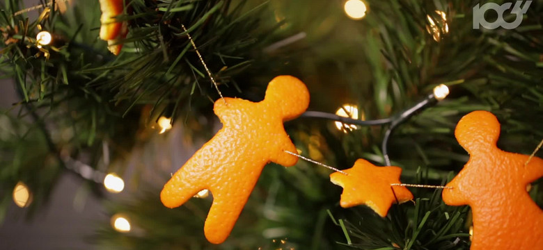 Pachnąca girlanda świąteczna z pomarańczy - instrukcja krok po kroku