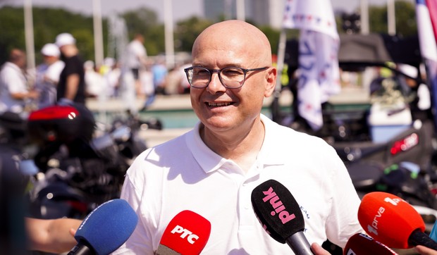 Skup SNS u Beogradu Miloš Vučević
