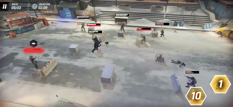 Tom Clancy's Elite Squad - screenshot z gry (wersja na Androida)