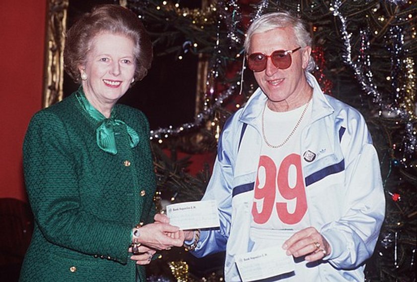 Jimmy Savile i Margaret Tatcher