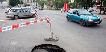 Miasto zapada się po deszczu! Zdjęcia