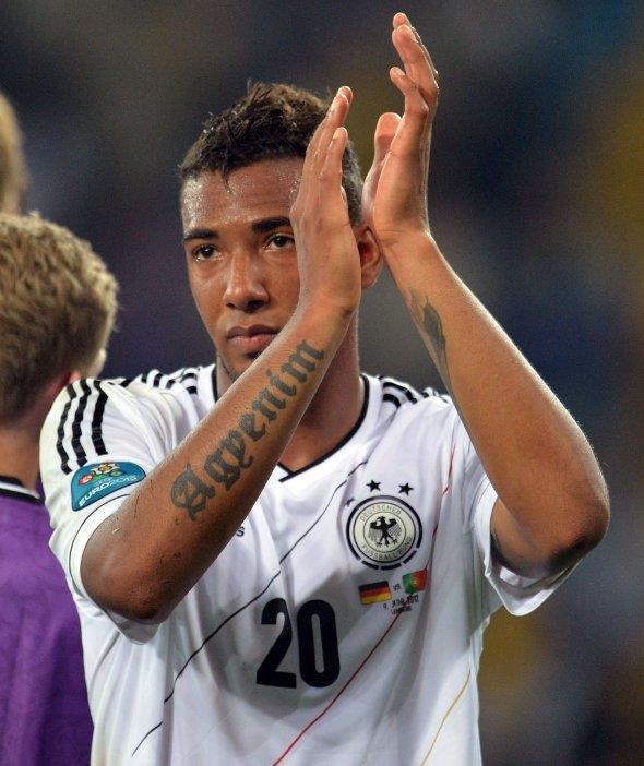 Euro 2012. Tatuaże Jerome Boateng