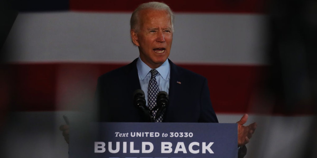 Joe Biden chce odebrać prezydenturę Donaldowi Trumpowi. 