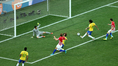 Brazylia - Chorwacja: 0:1 (Marcelo-samobójcza)