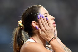 Ewa Swoboda uzyskała drugi wynik w karierze. Do medalu MŚ to nie wystarczyło [WIDEO]