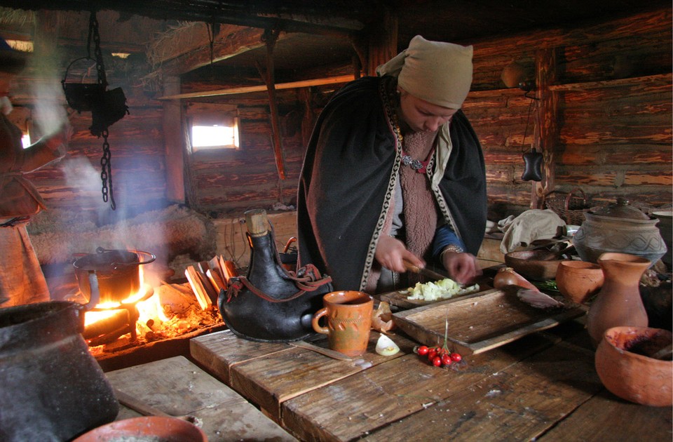 WOLIN SKANSEN ŻYCIE CODZIENNE SŁOWIANIE