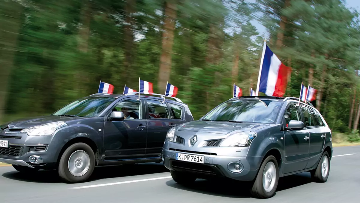 Citroen C-Crosser kontra Renault Koleos - Viva la France