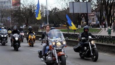 Ukraina Motocykliści