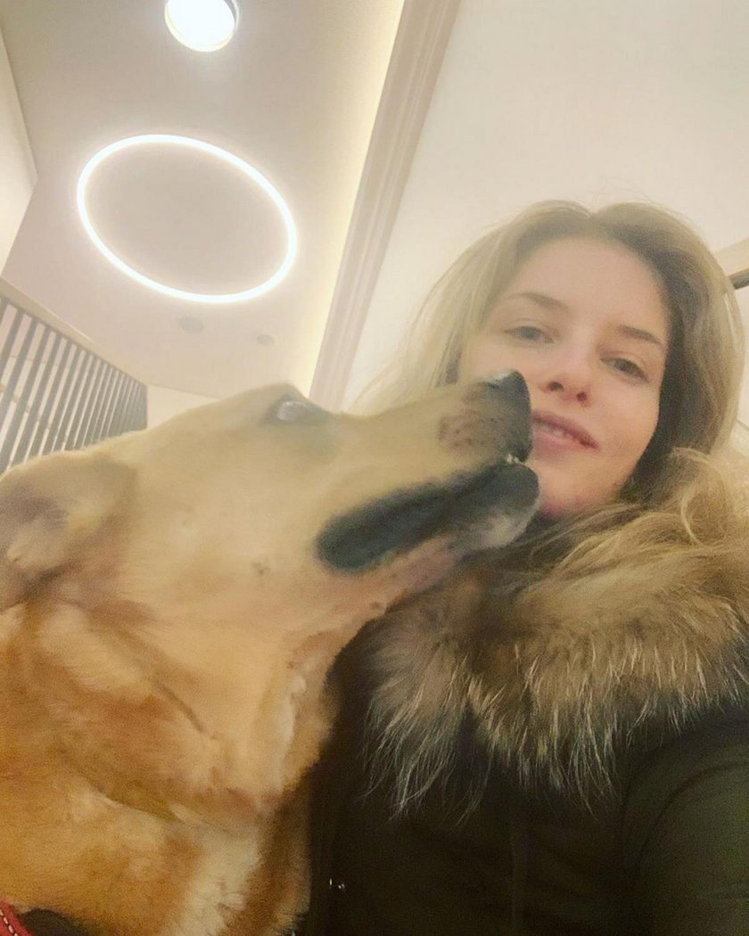 Aleksandra Prykowska z psem Loganem