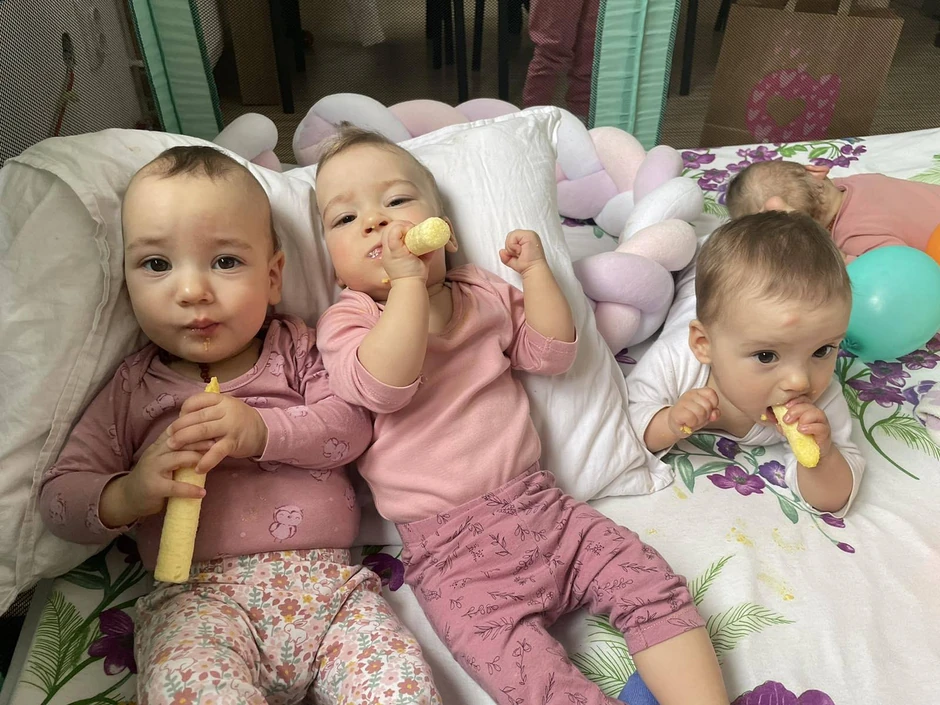 Četvorke slave prvi rođendan