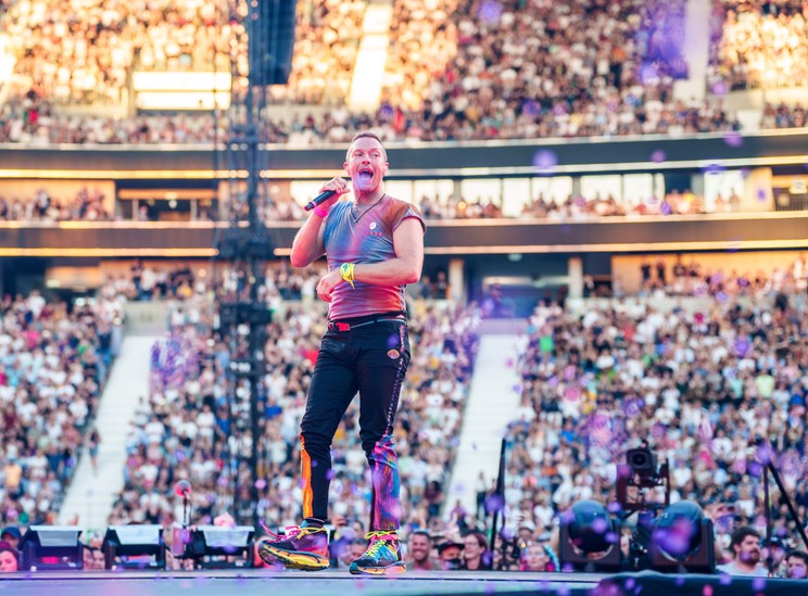 The Coldplay frontman is currently on a world tour with the band / Photo: Northfoto