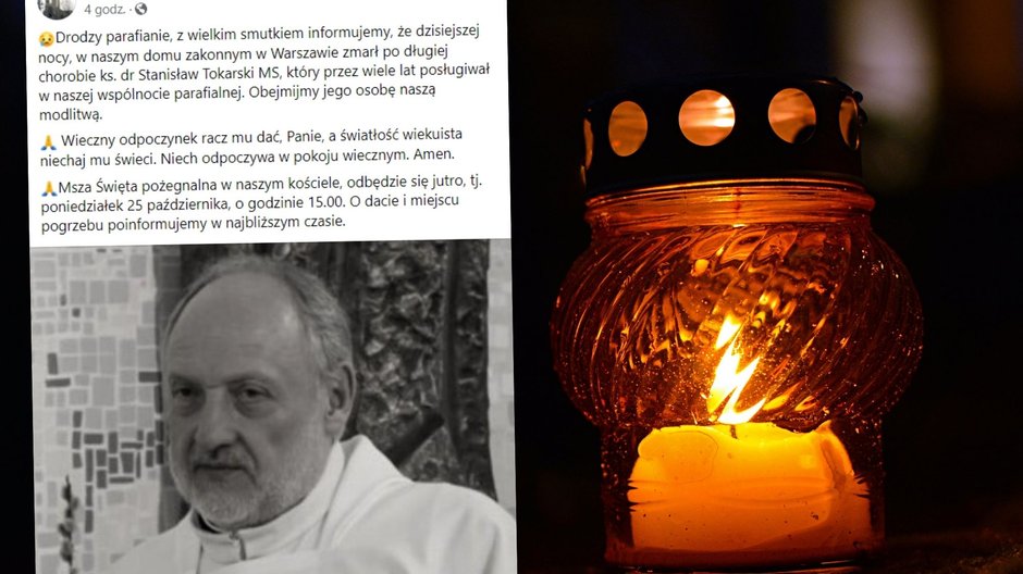 Ksiądz Stanisław Tokarski nie żyje. Duchowny zmarł po długiej chorobie