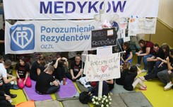 Inne zawody medyczne dołączają do rezydentów. 'Ten protest rozszerza się na cały kraj'