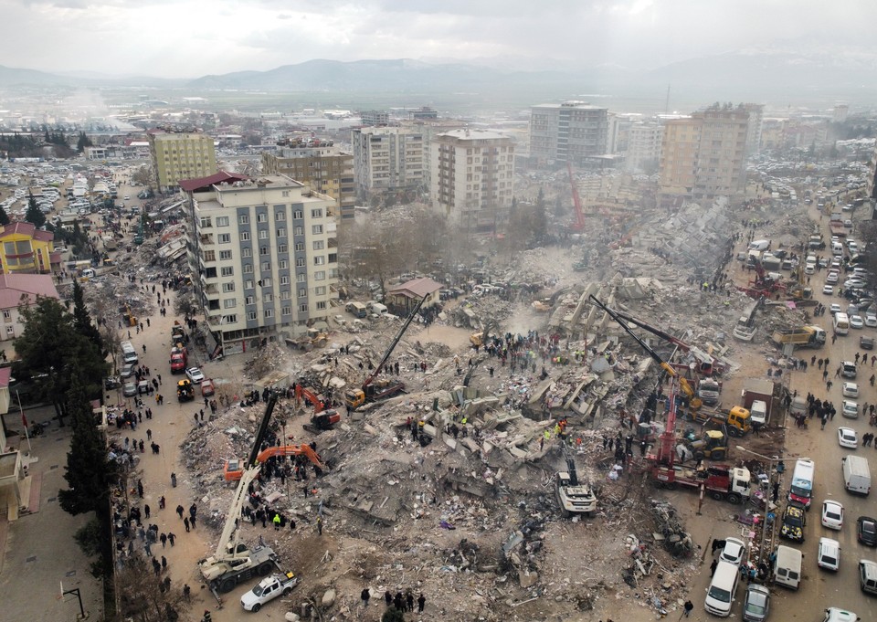 Trzęsienie ziemi w Turcji i Syrii