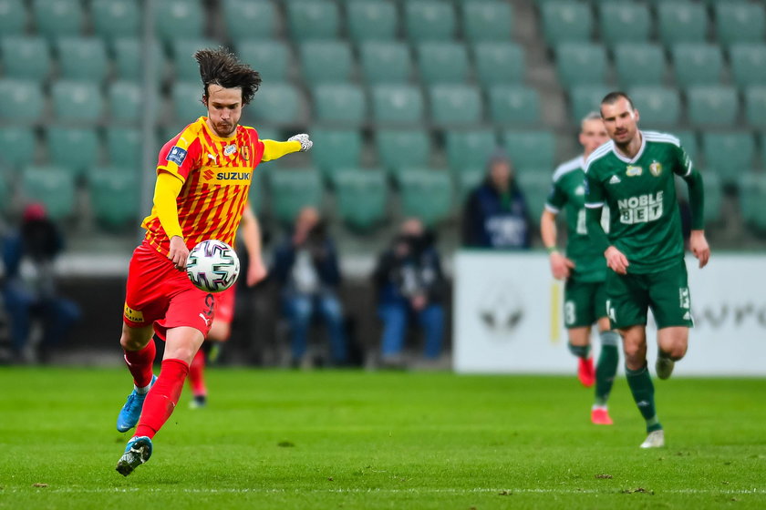 Ekstraklasa piłkarska: Śląsk Wrocław - Korona Kielce 2:1