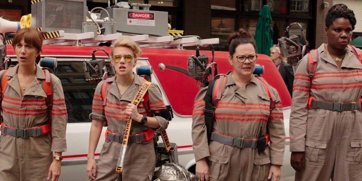 "Ghostbusters."