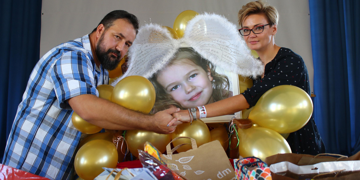 Wyprawili urodziny dla zmarłej córeczki. Tak chcą pomóc innym dzieciom