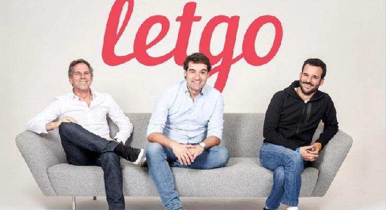 The Letgo executive team.