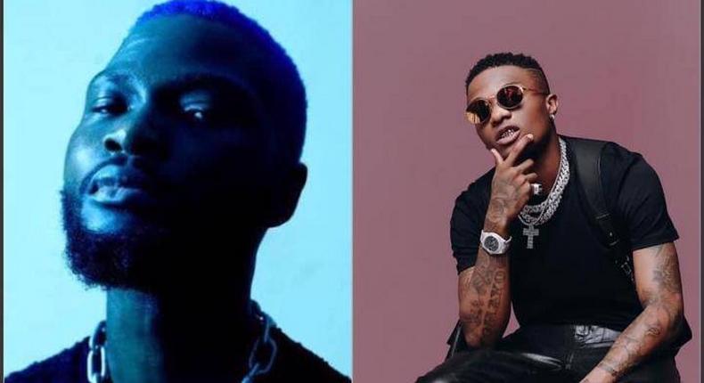 Twitter reacts as Wizkid FC drags Wurld by his hair. (Opera News)