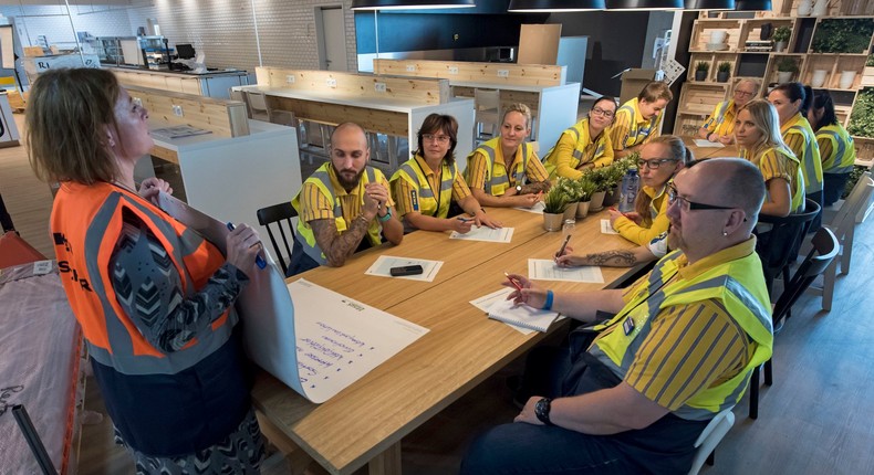 Ikea employees