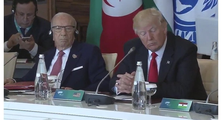 Donald Tramp izgleda nije bio zainteresovan za ono što je govorio domaćin Samita G7