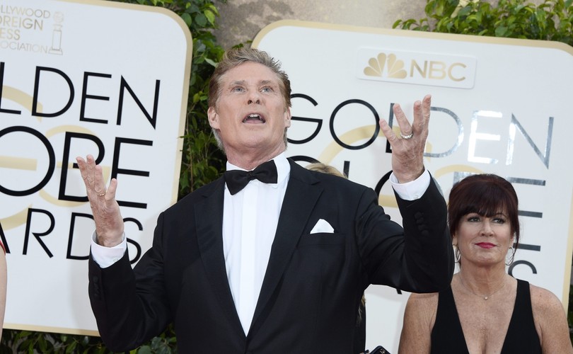 Złote Globy zza kulis: David Hasselhoff